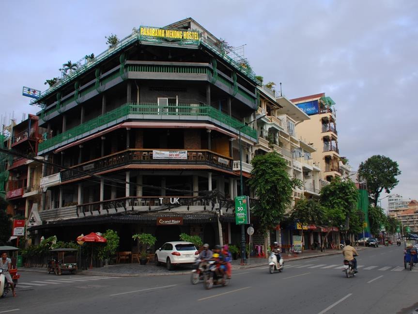 Panorama Mekong Hostel Phnompenh Exteriér fotografie